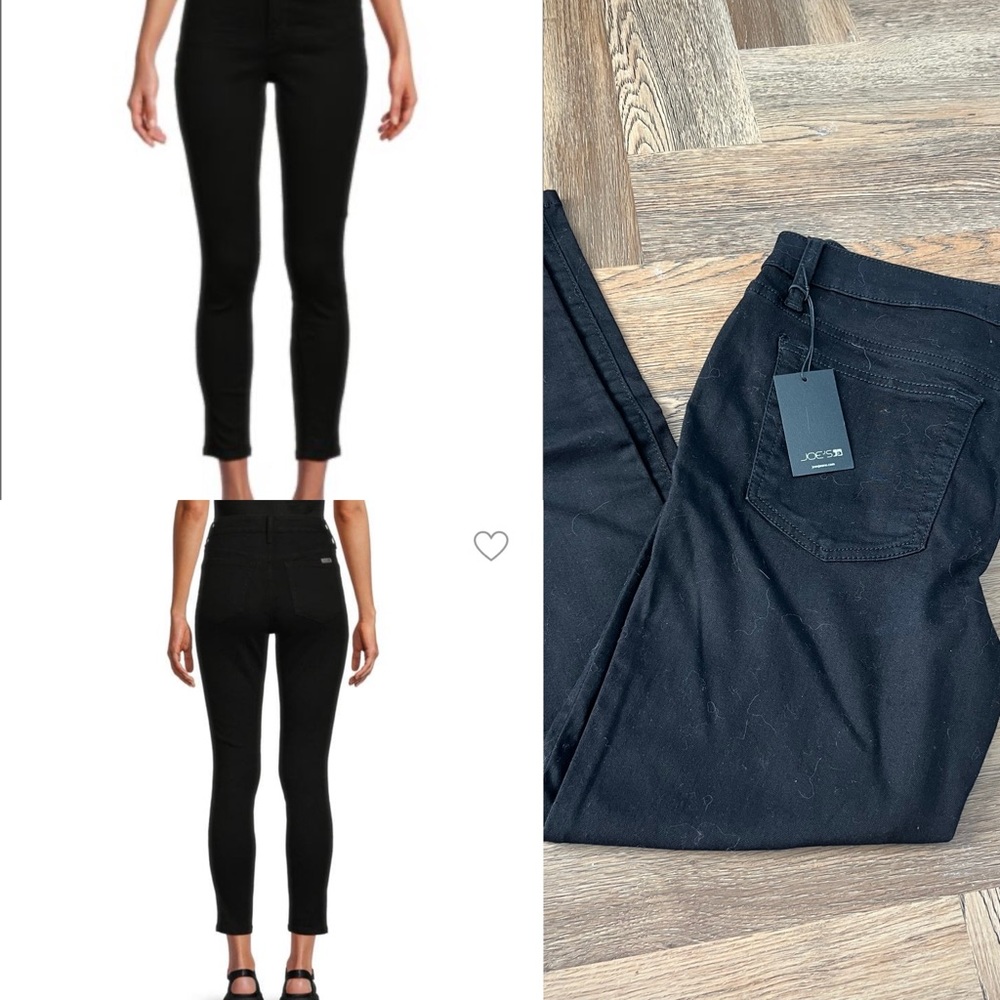 Joe’s Curvy Skinny Black Denim NWT